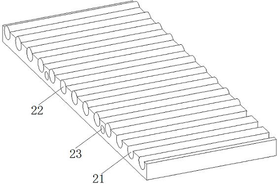 An automatic vibrating device for a building angle plate combined mold