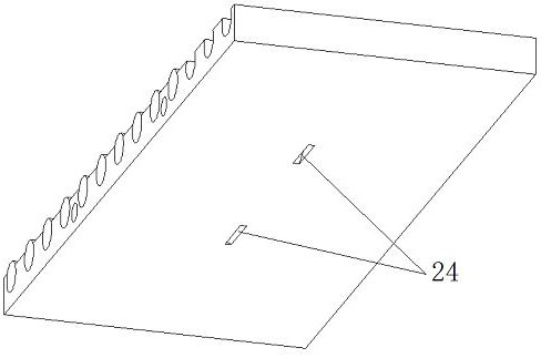 An automatic vibrating device for a building angle plate combined mold