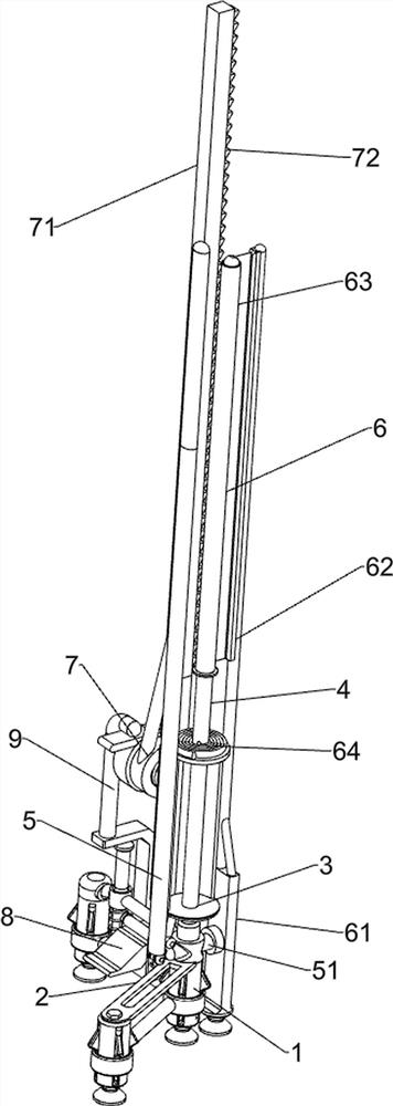 Portable display device for construction drawings of construction site