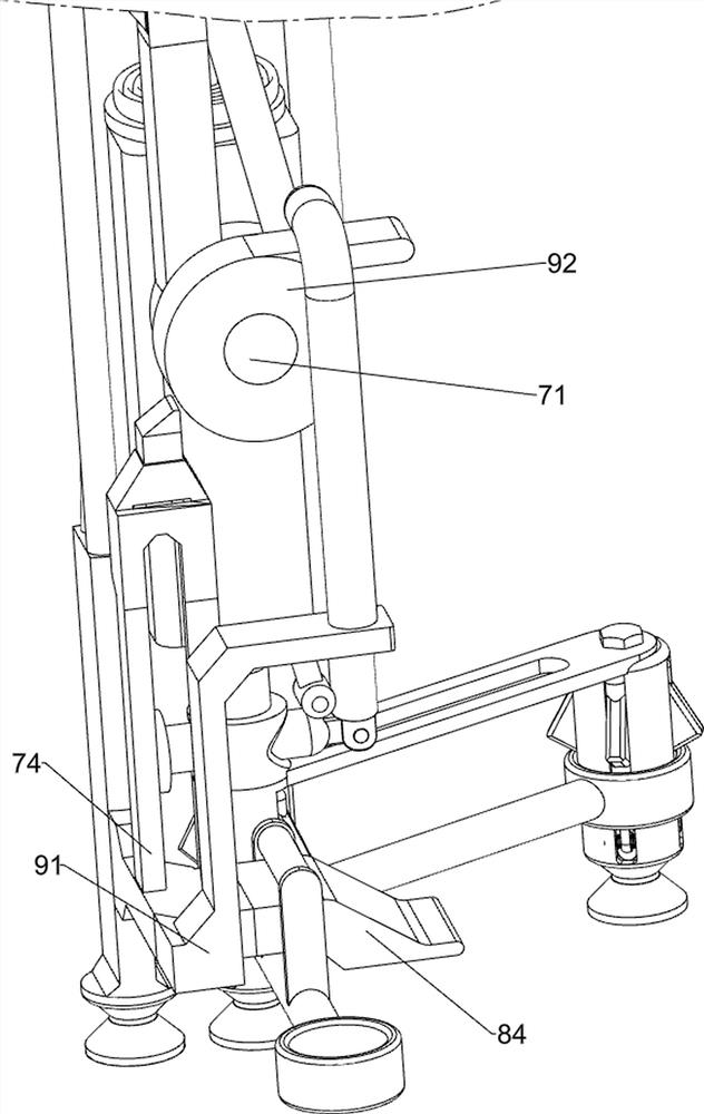 Portable display device for construction drawings of construction site