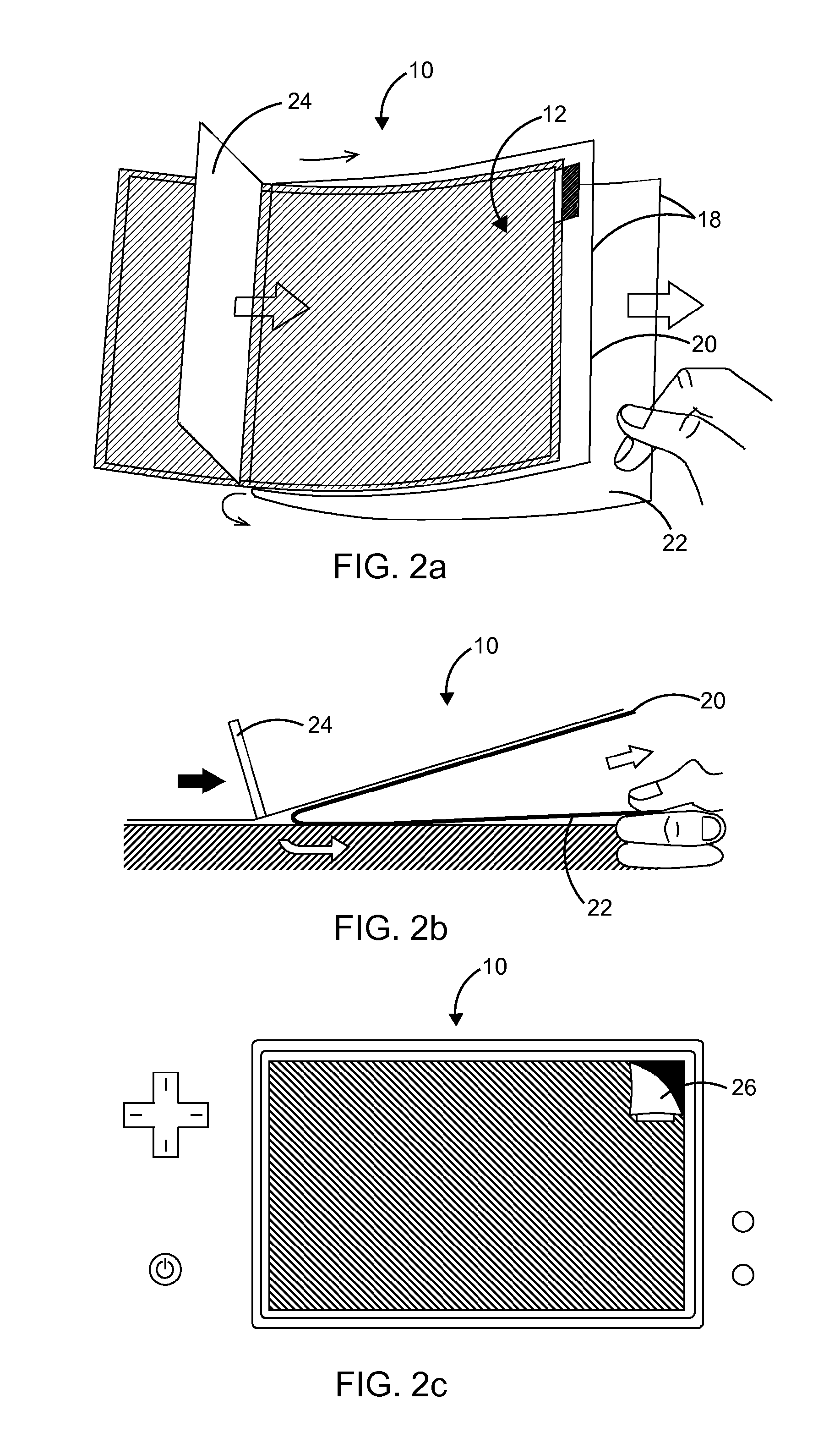 Sheet Affixing Structure