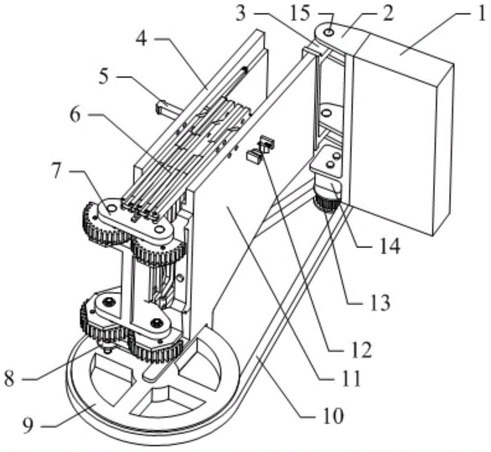 Fan-shaped solar wing repetitive folding and unfolding mechanism