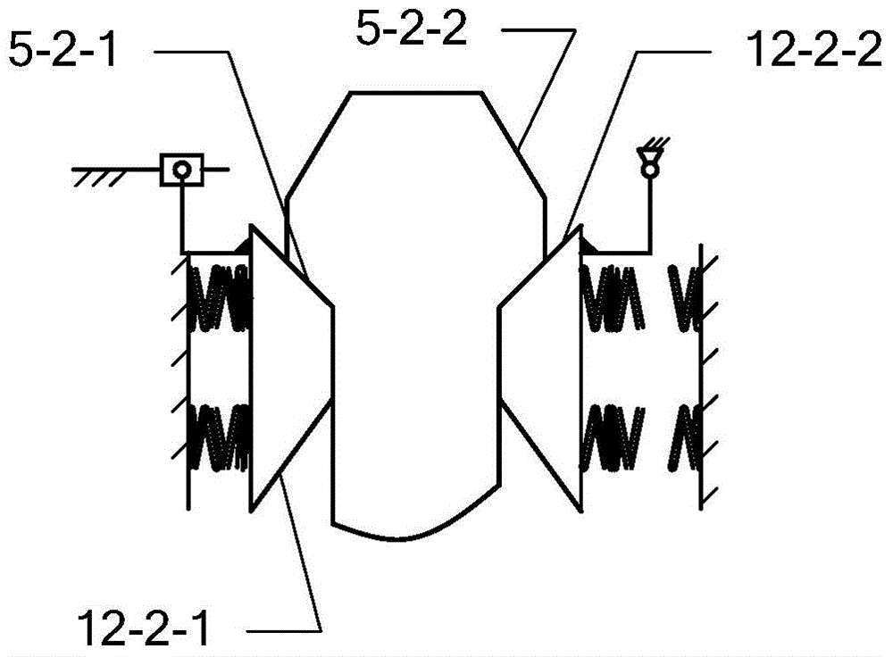 Fan-shaped solar wing repetitive folding and unfolding mechanism