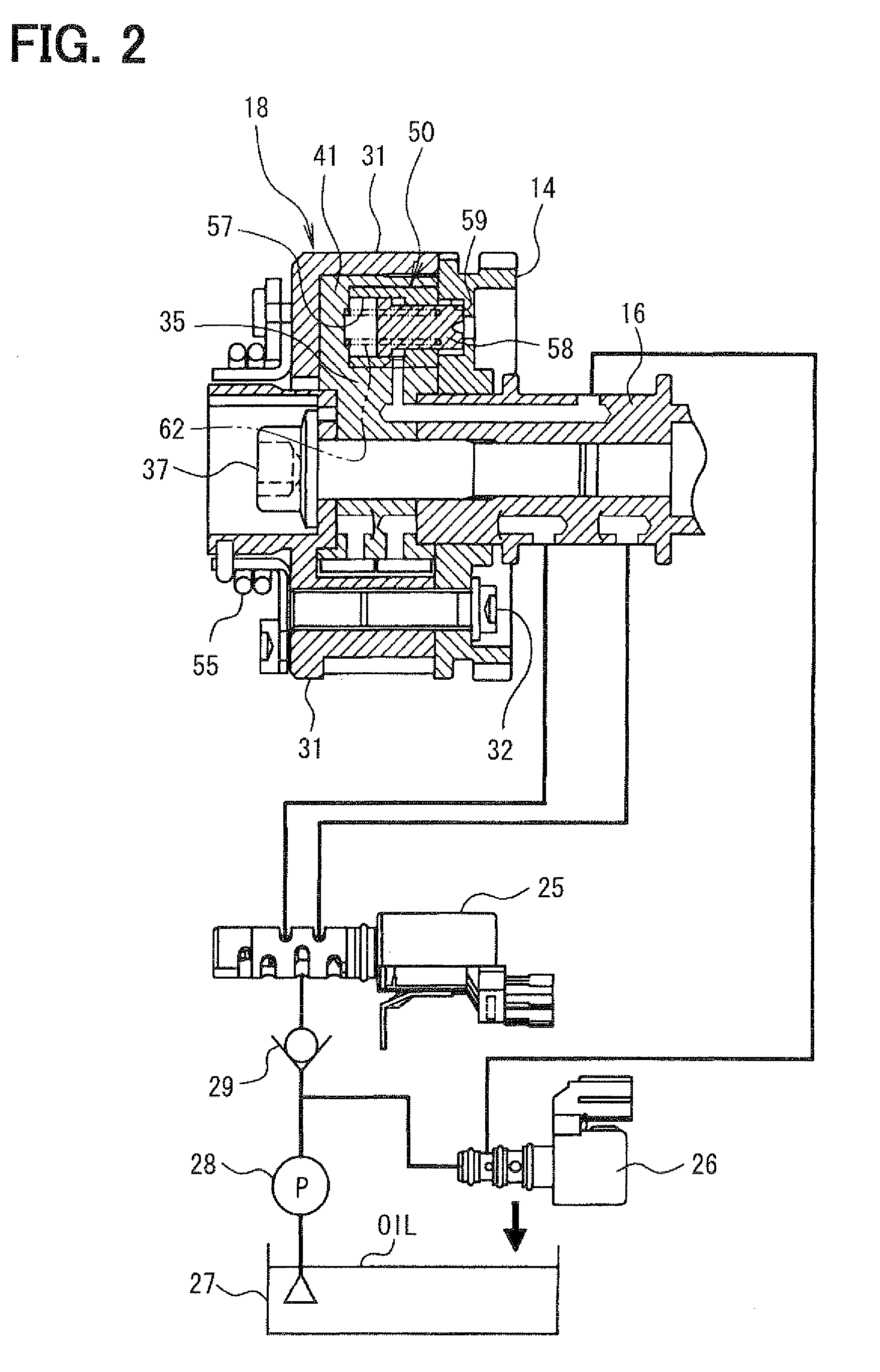 Variable valve timing control apparatus for internal combustion engine