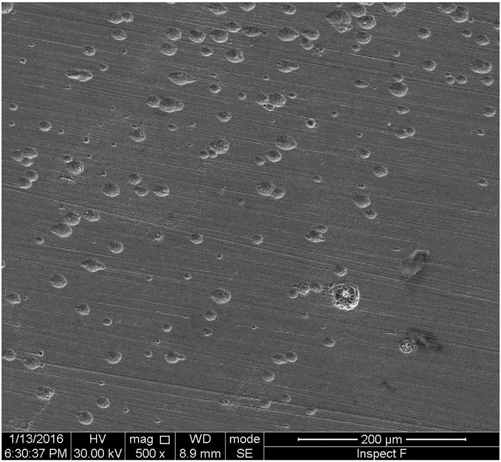 Pipeline steel with sulfate reducing bacterium corrosion resistance performance