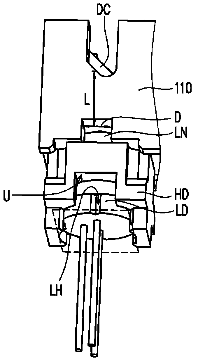 Contraposition method and optical device