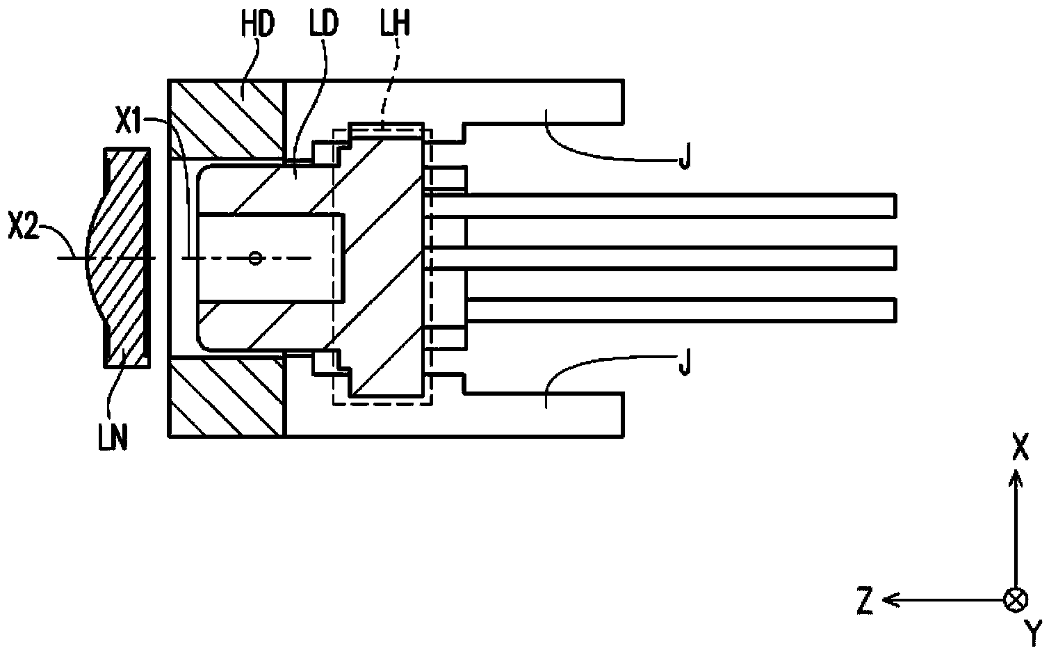 Contraposition method and optical device