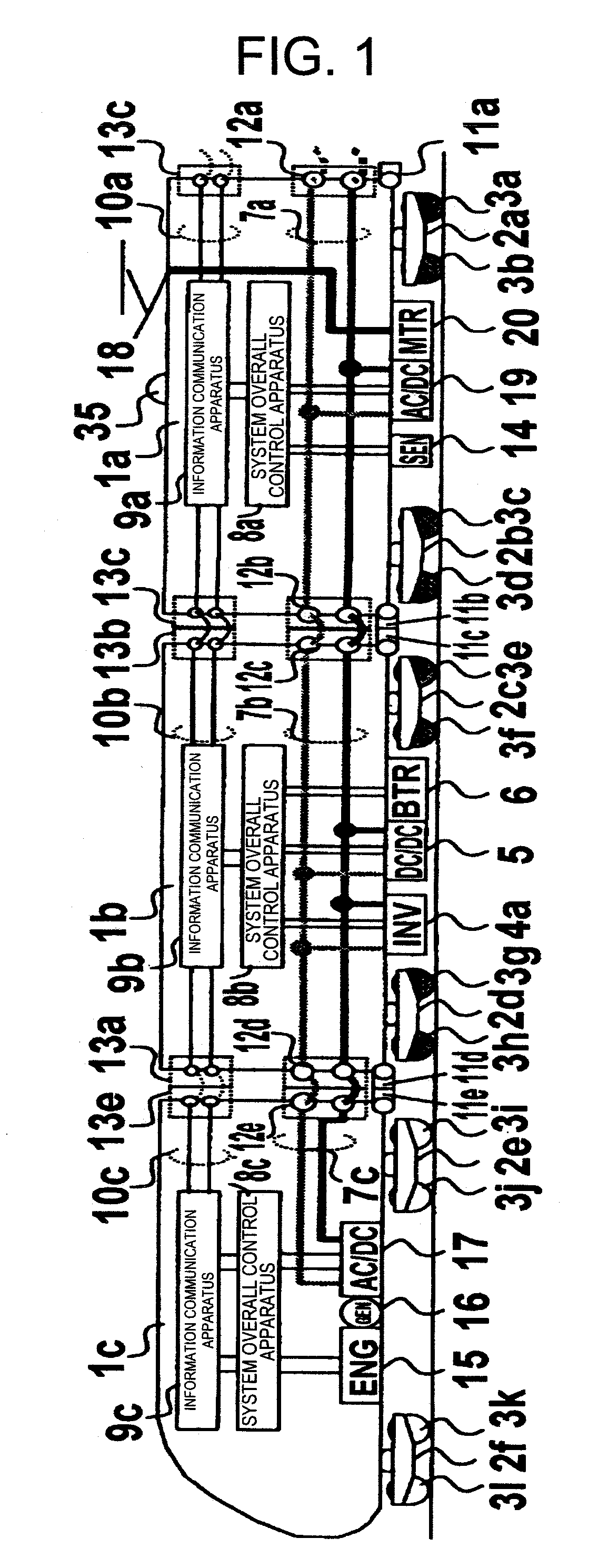 Driving system for railroad vehicle