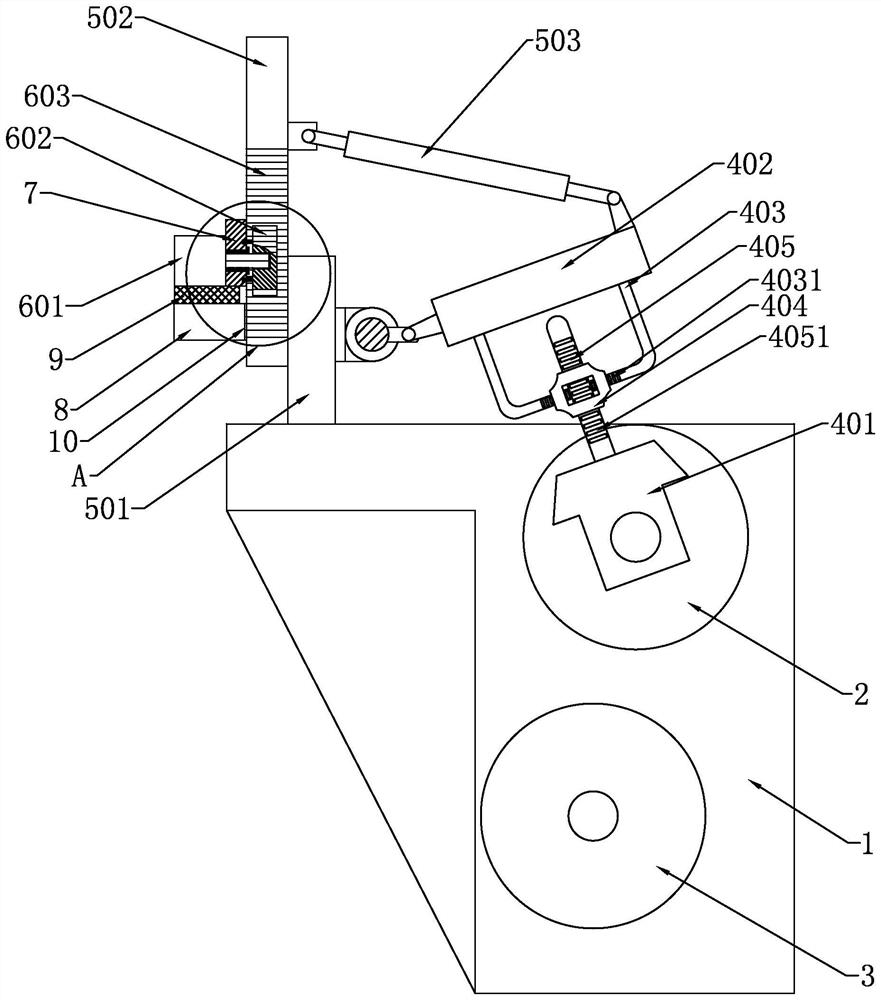 Process and equipment for processing helical tooth-shaped trimming triangular belt