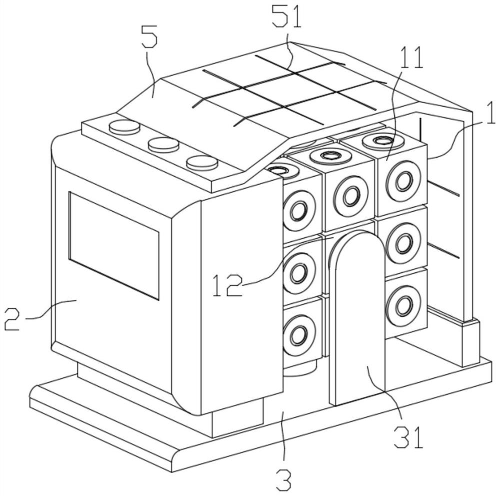 Soil microcosm experimental device for evaluating combined effect of soil combined pollution