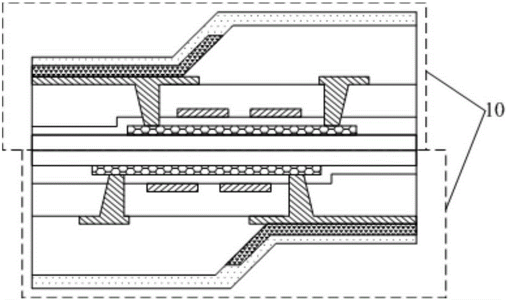 Double-sided display substrate and preparation method and display device thereof