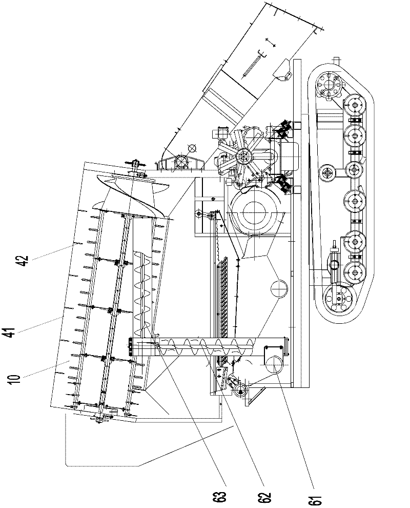 Longitudinal axial flow threshing device