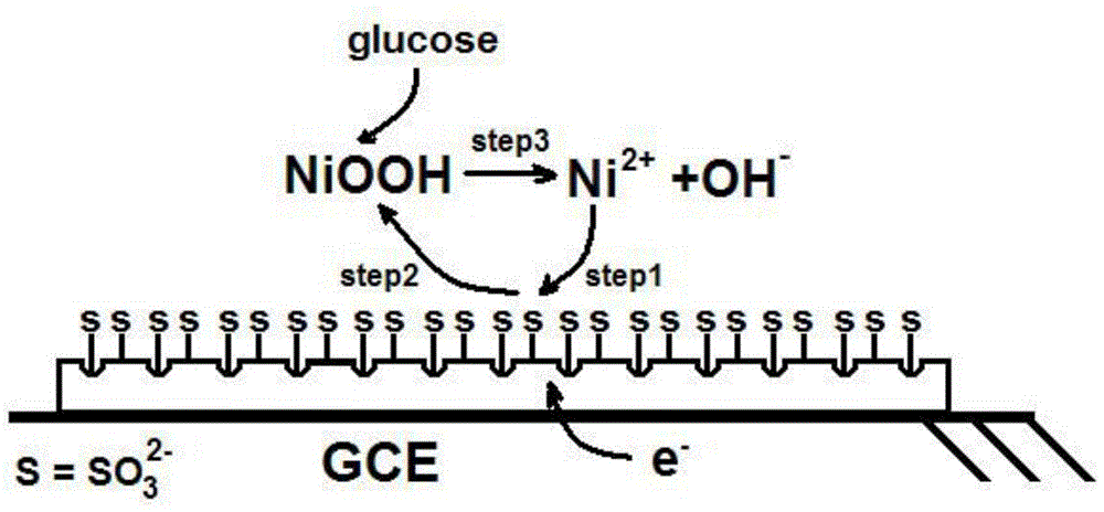 A kind of renewable metal nanoparticle electrochemical sensor and its preparation method