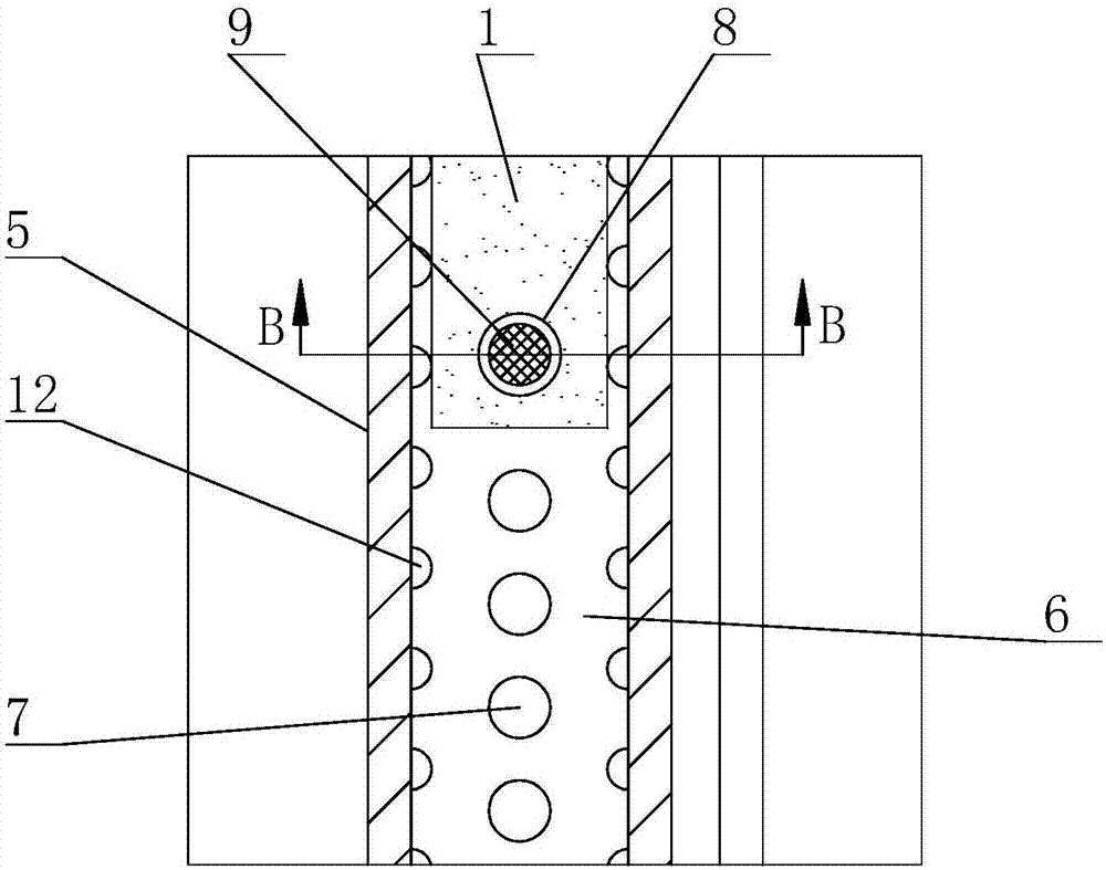 Teaching wall drawing device