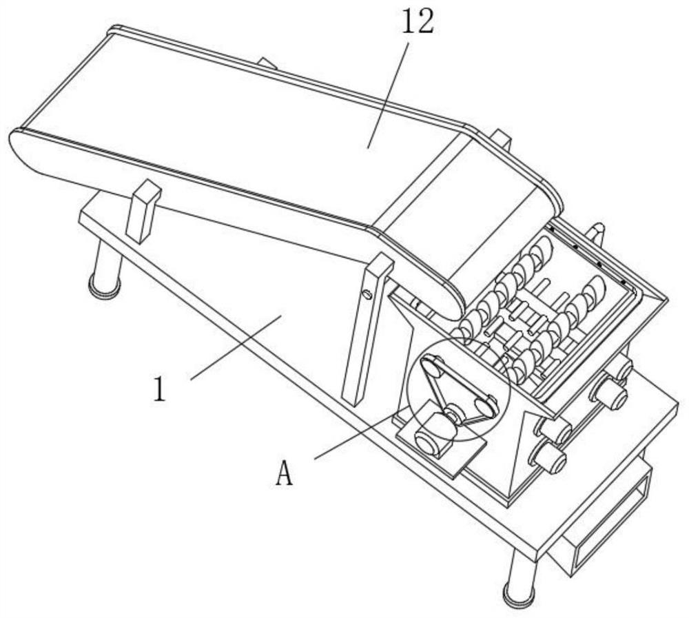 Environment-friendly building waste treatment device