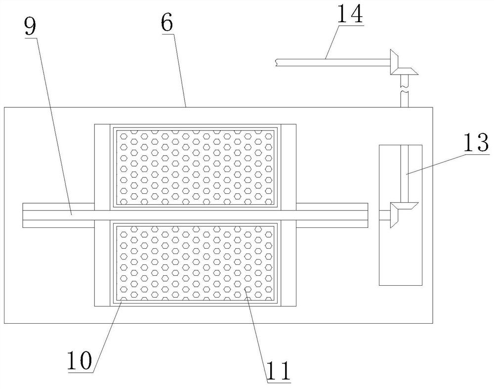 Waste gas purification process for lead-acid storage battery recovery