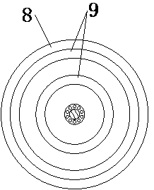 Intelligent massage device used for medical health-care and usage method thereof