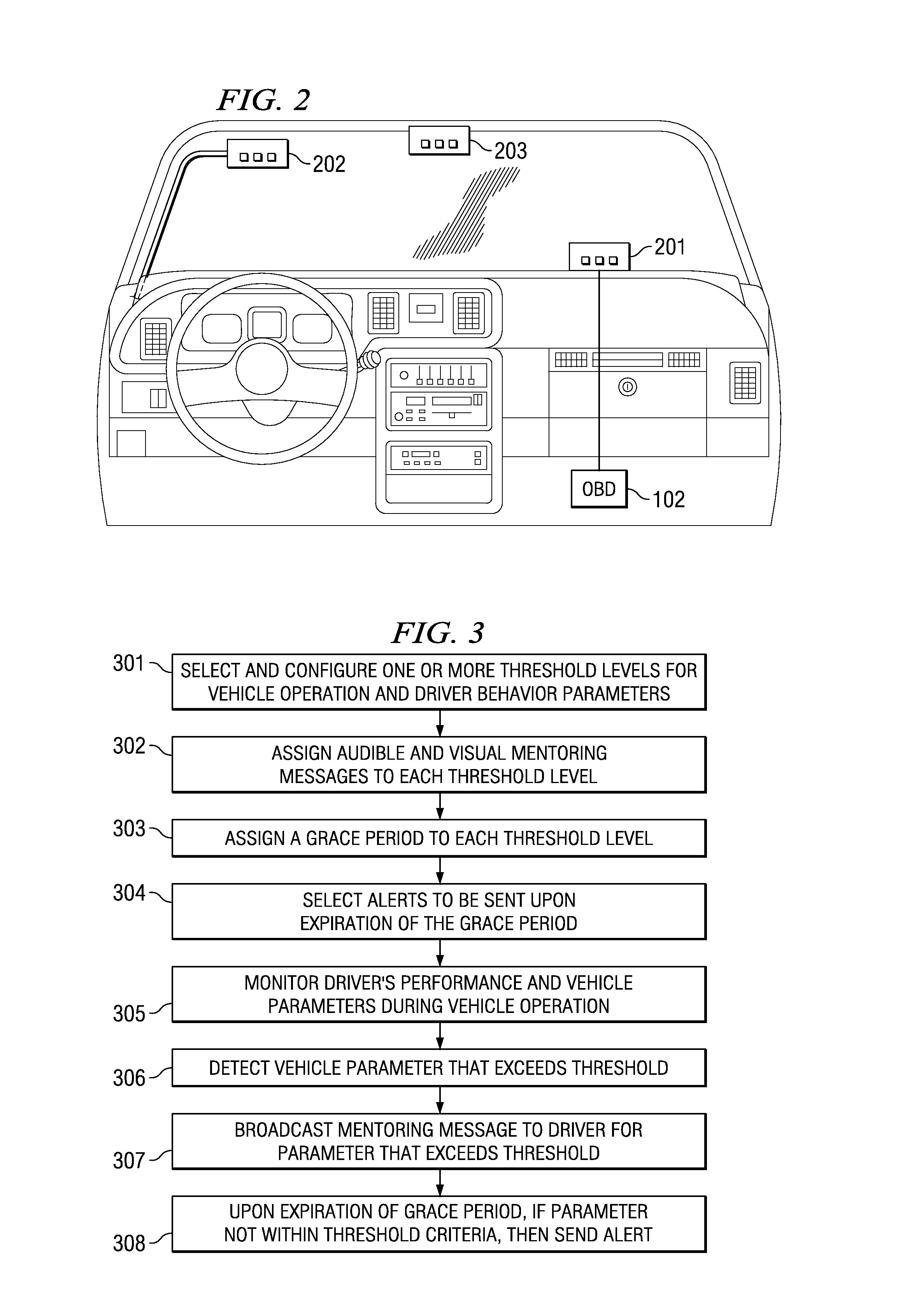 System and method for monitoring and improving driver behavior