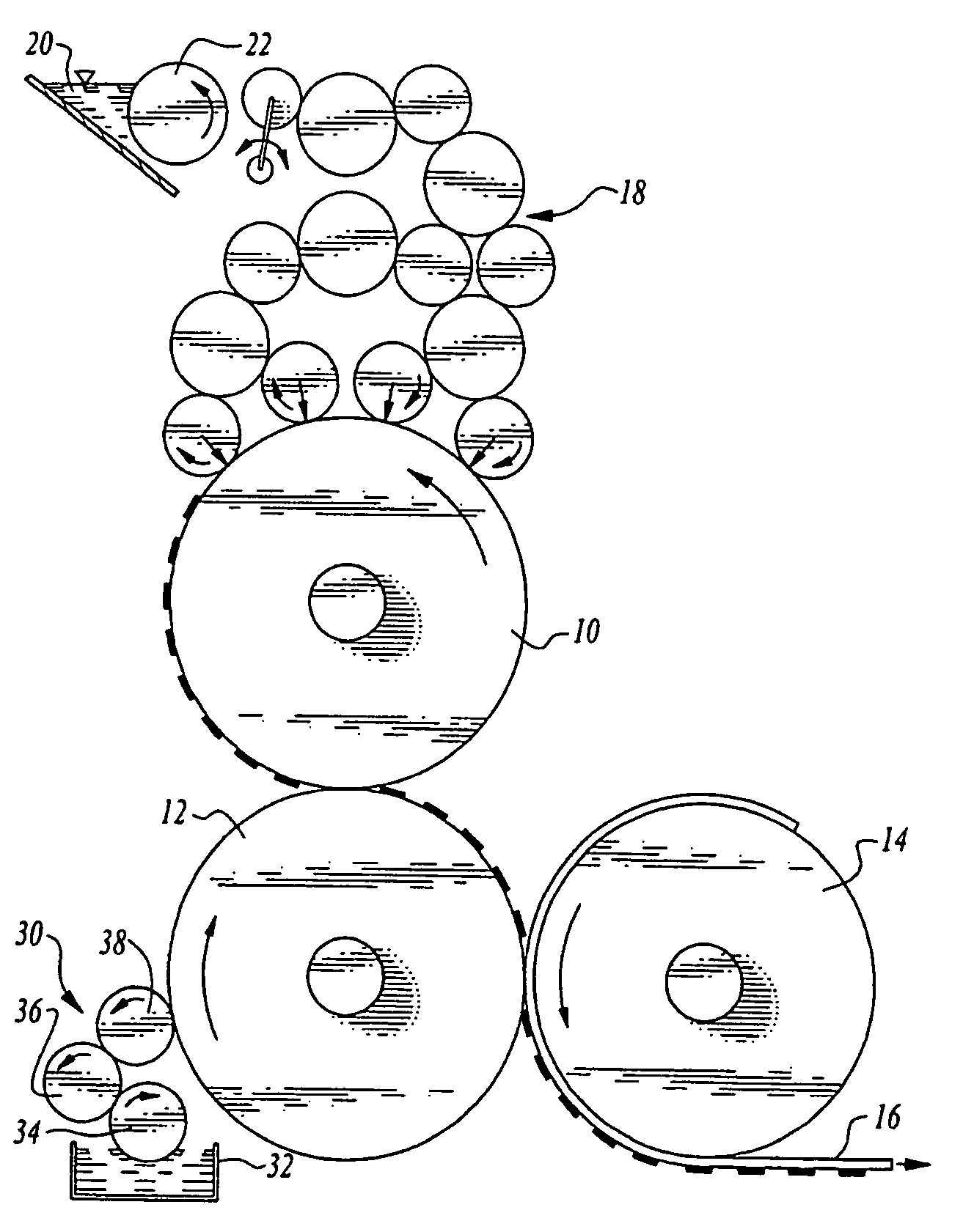 Lithographic offset press and lithographic offset press printing method