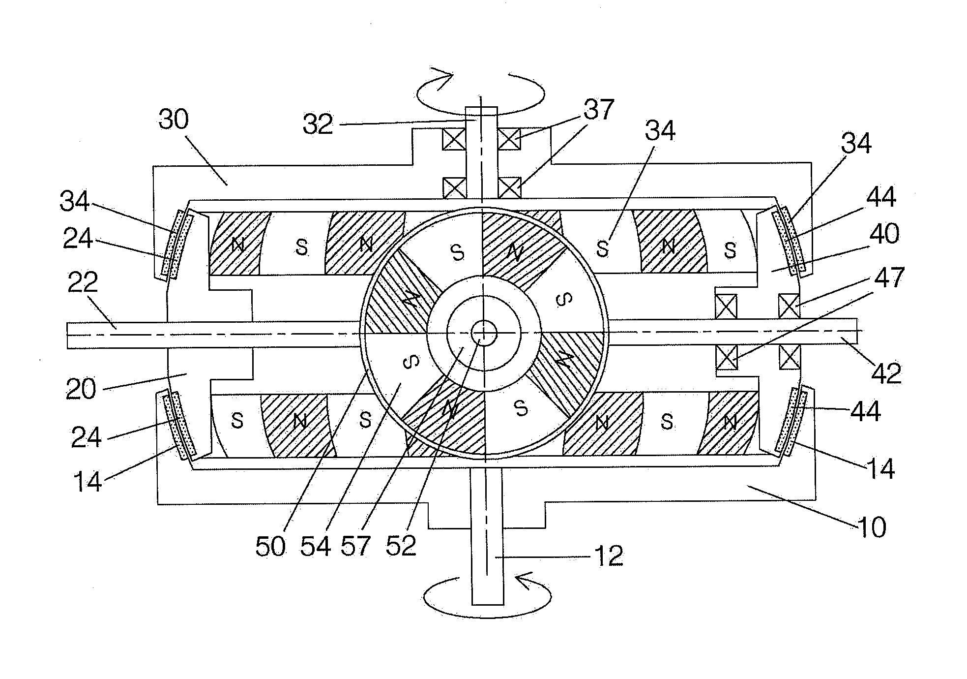 Sphere zone coupling of magnetic devices and multiple applications