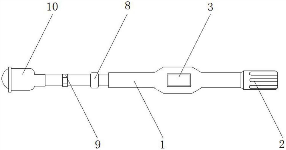 Tubular anastomat with safety mechanism