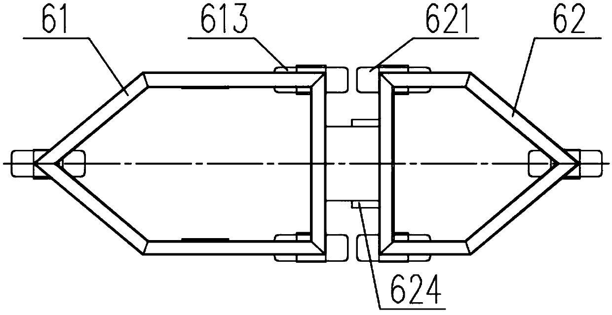 Self-separation type reel sprinkler with sprinkler wagon