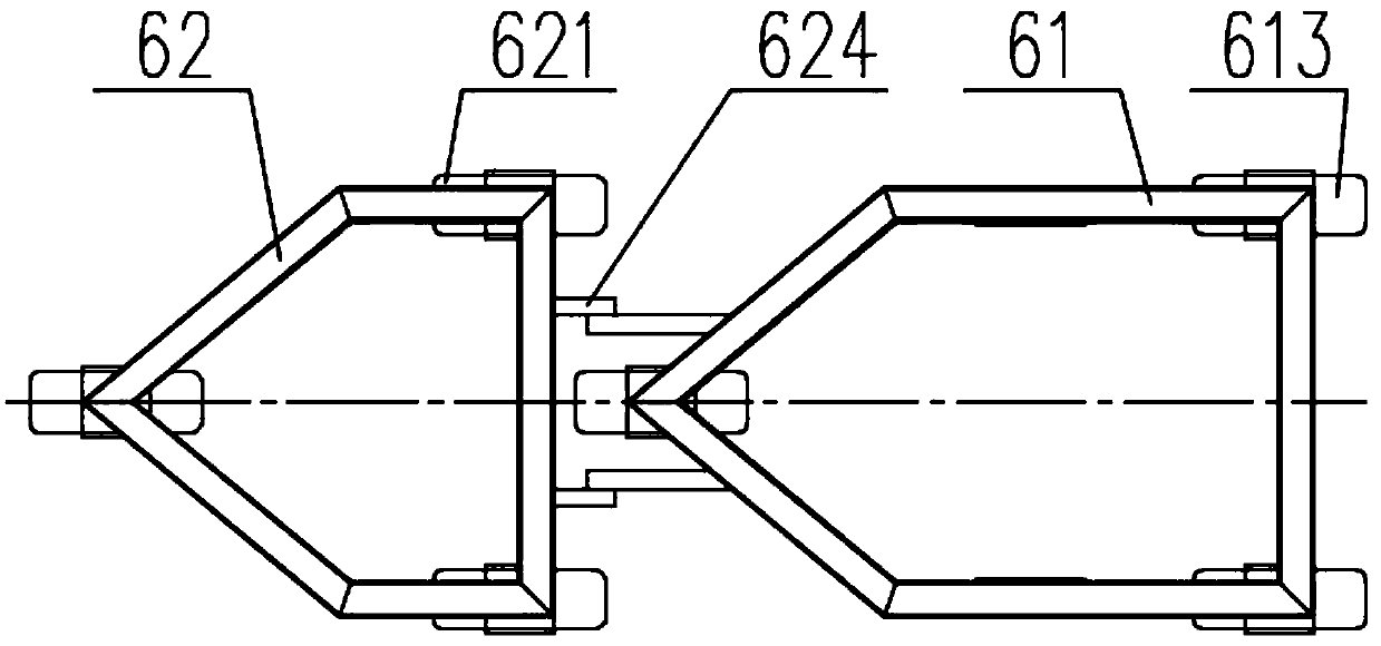 Self-separation type reel sprinkler with sprinkler wagon