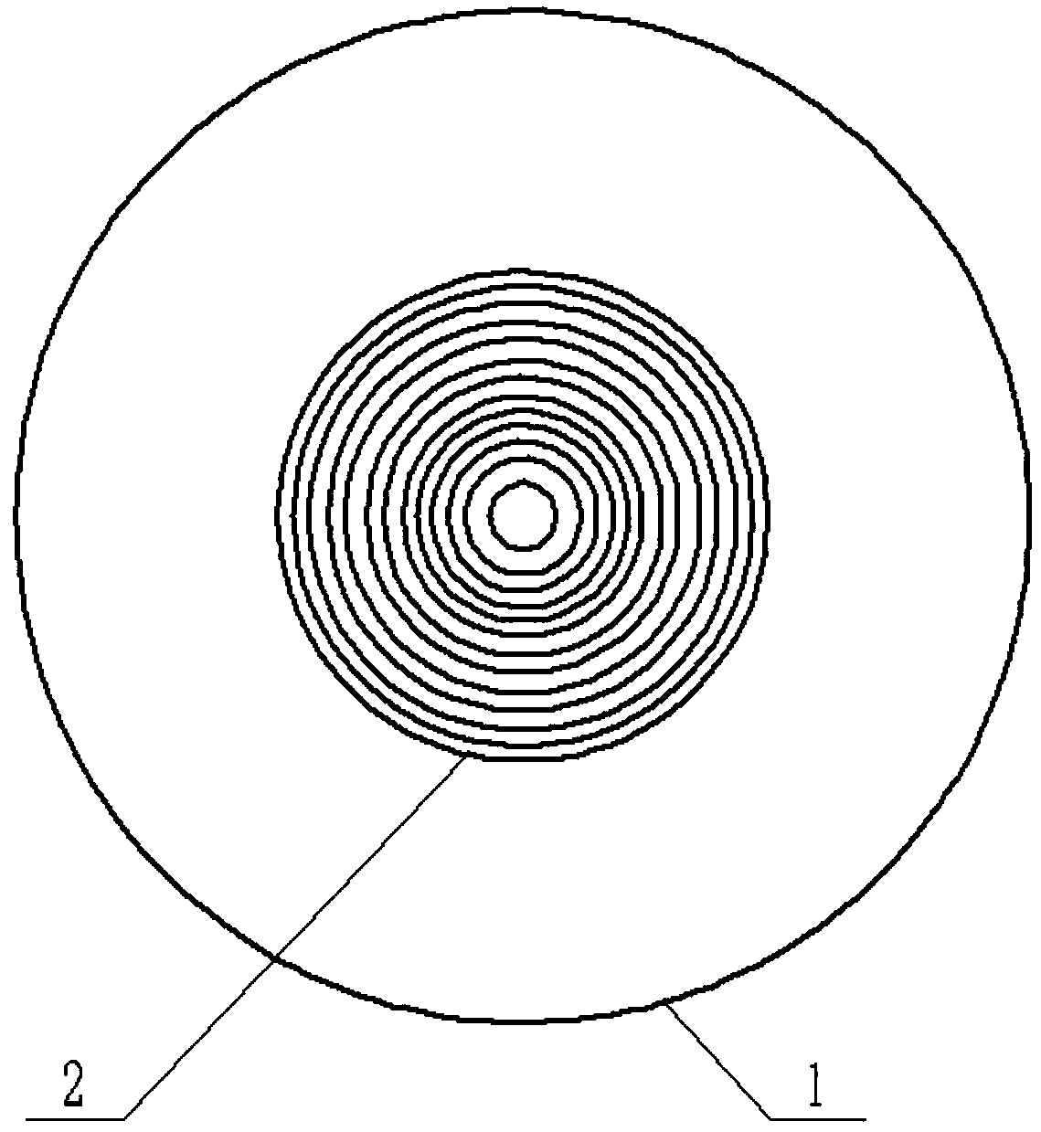 Spotlighting searchlight and lighting method thereof