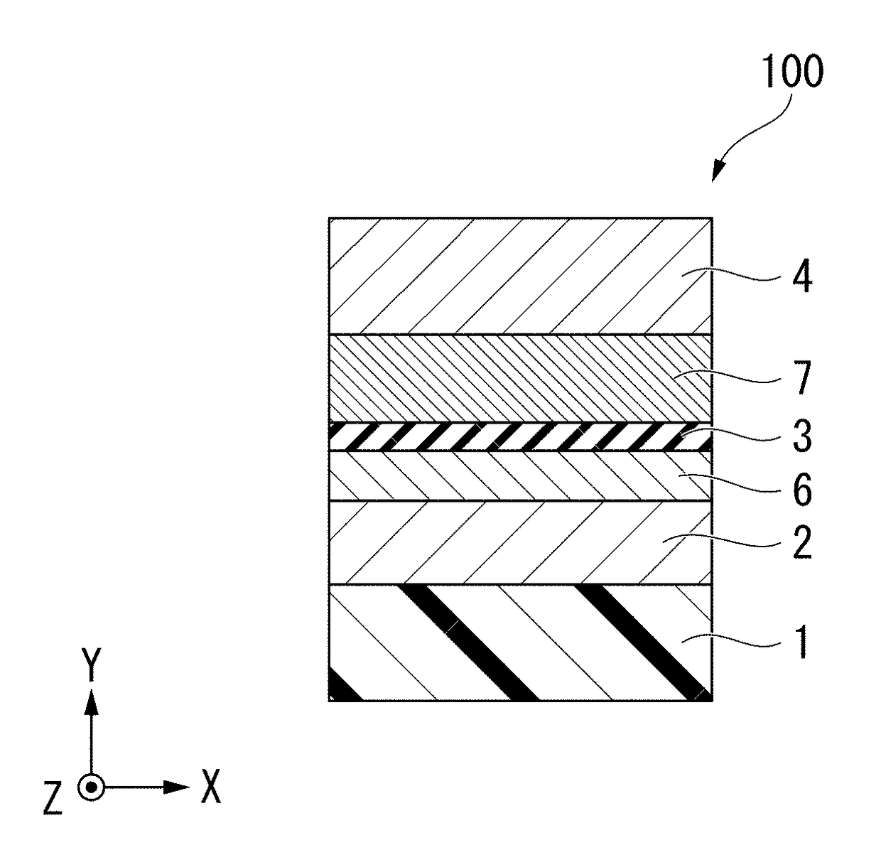 Magnetoresistance effect element