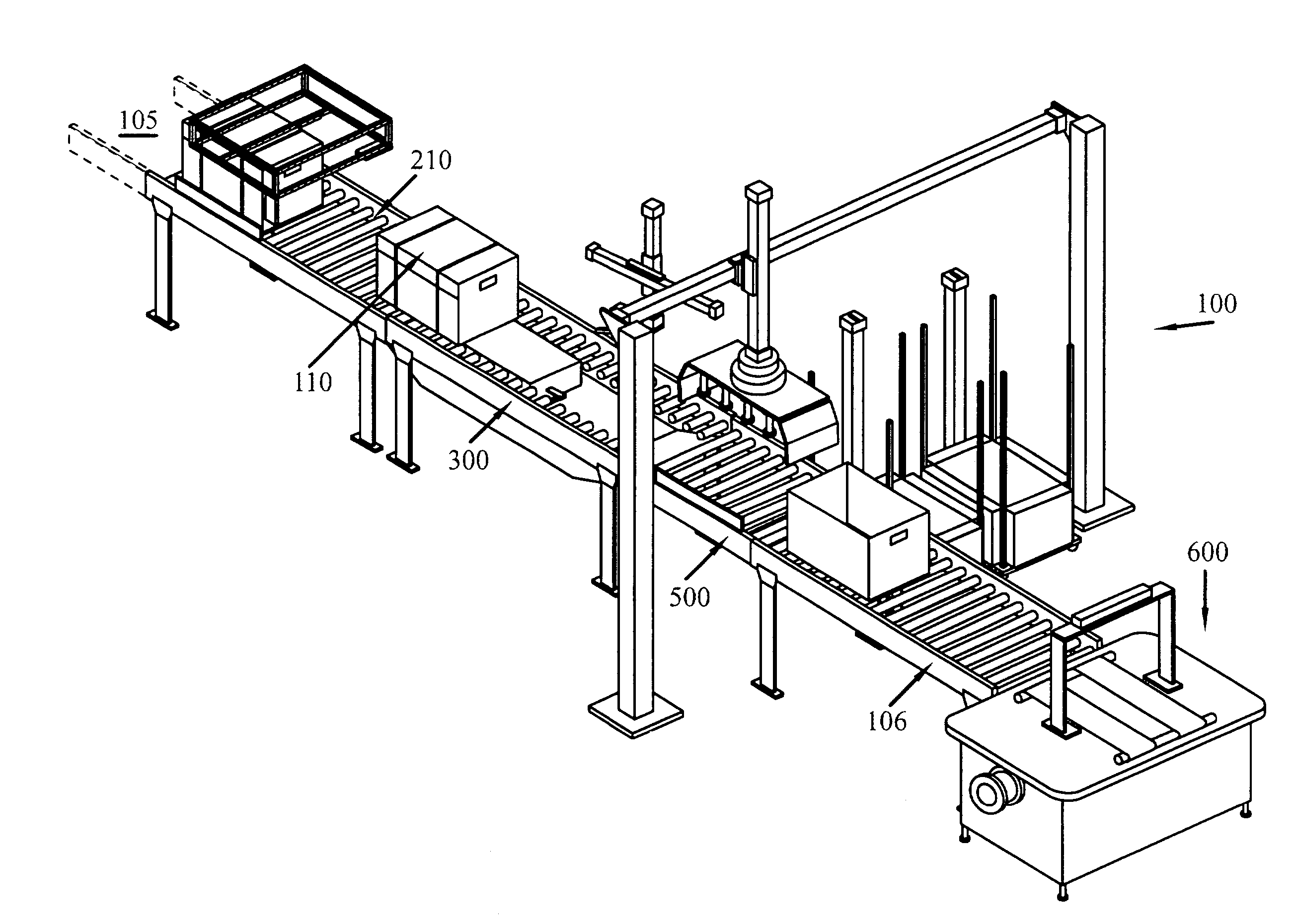 Container strap cutting method