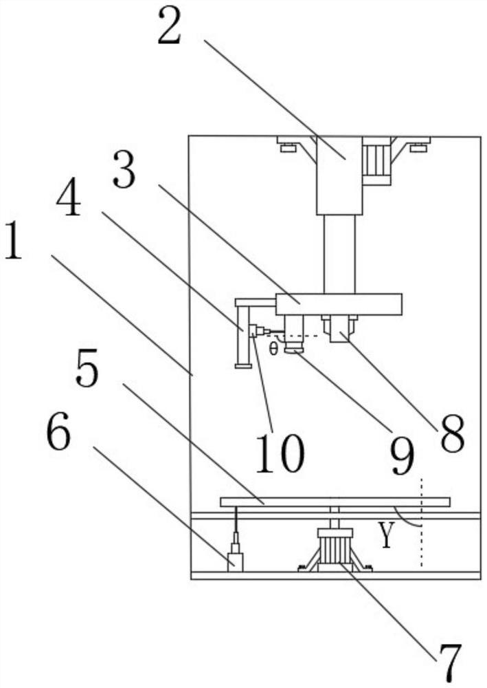 Image acquisition system applied to cnc engraving machine