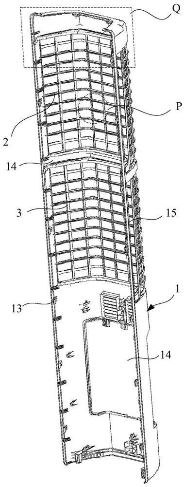 Air inlet grid, air conditioner indoor unit and air conditioner