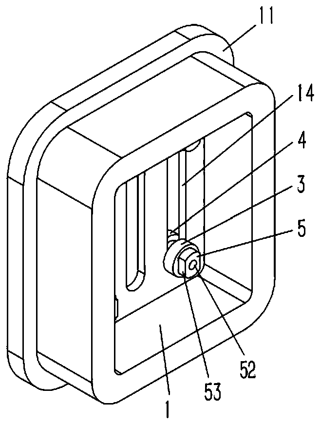 An isolation seat applied to tap terminals of dry-type transformers