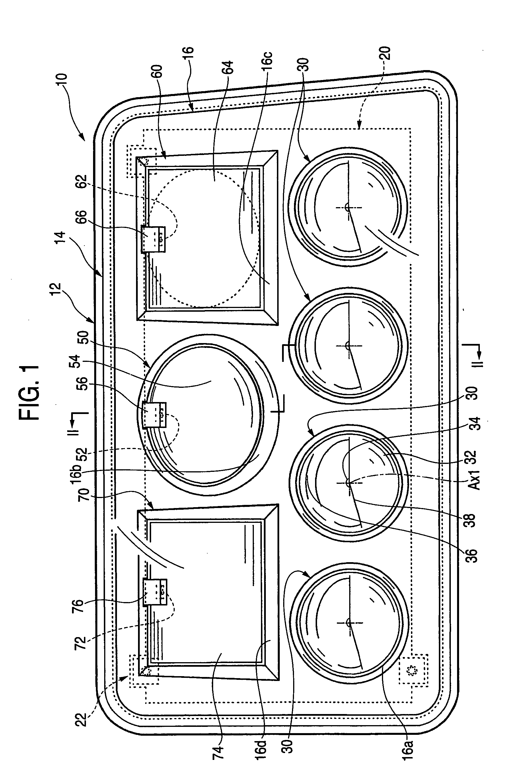 Lamp unit for vehicle