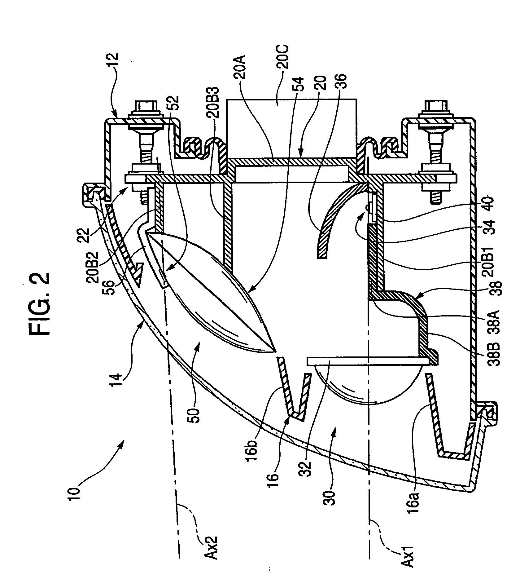 Lamp unit for vehicle