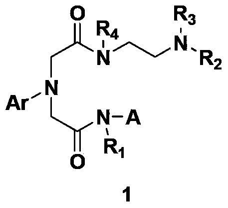 Glycinamide derivative, and intermediate, preparation method, pharmaceutical composition and application thereof