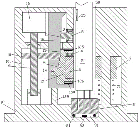 Intelligent connection locking device for power line of building machinery device