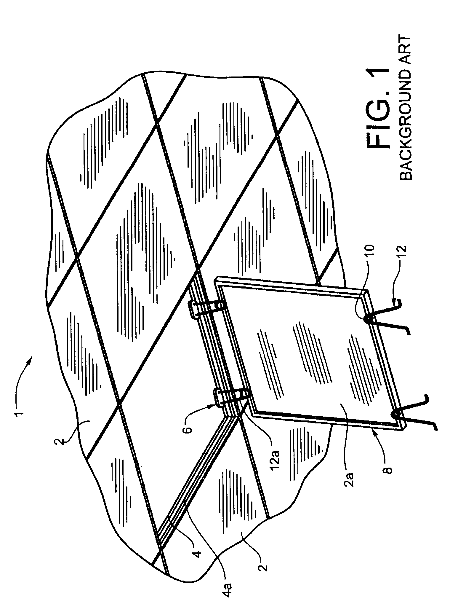 Accessible ceiling grid system