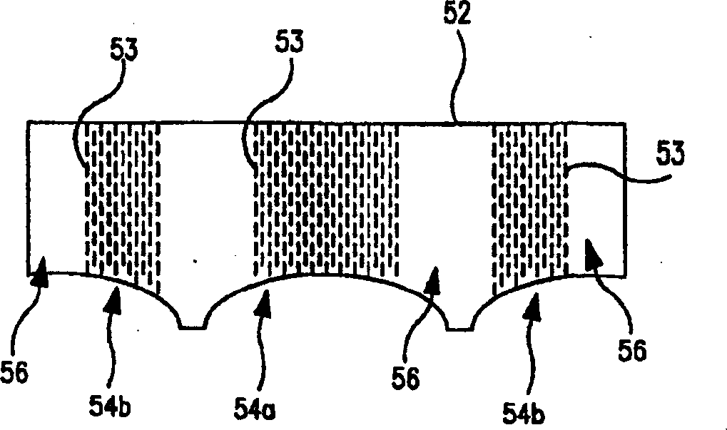 Preferentially stretchable laminates with perforated layers