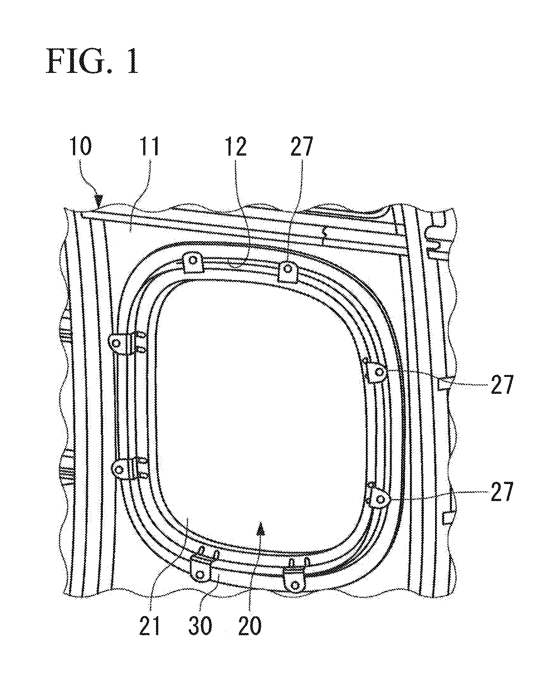 Aircraft window, closing member for opening portion, and aircraft