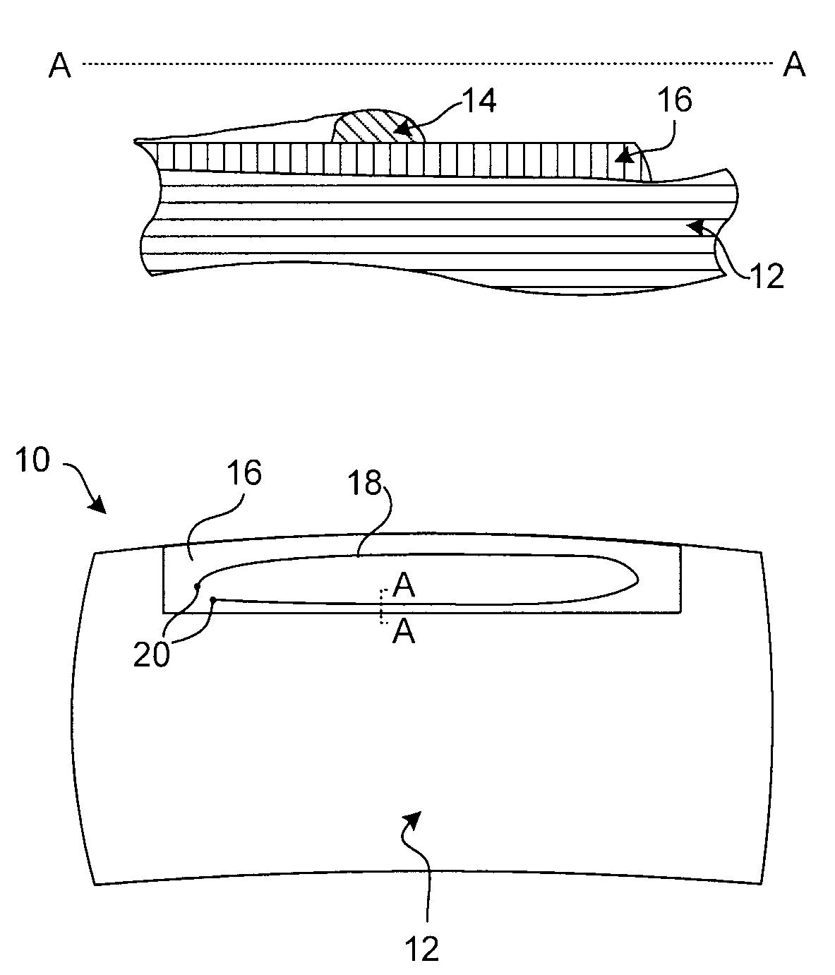 Surface-mounted crack detection