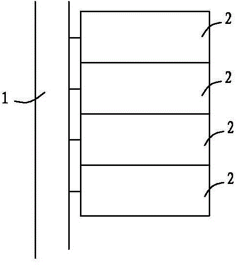 A kind of underground coal gasification system and process with retreating gas injection point