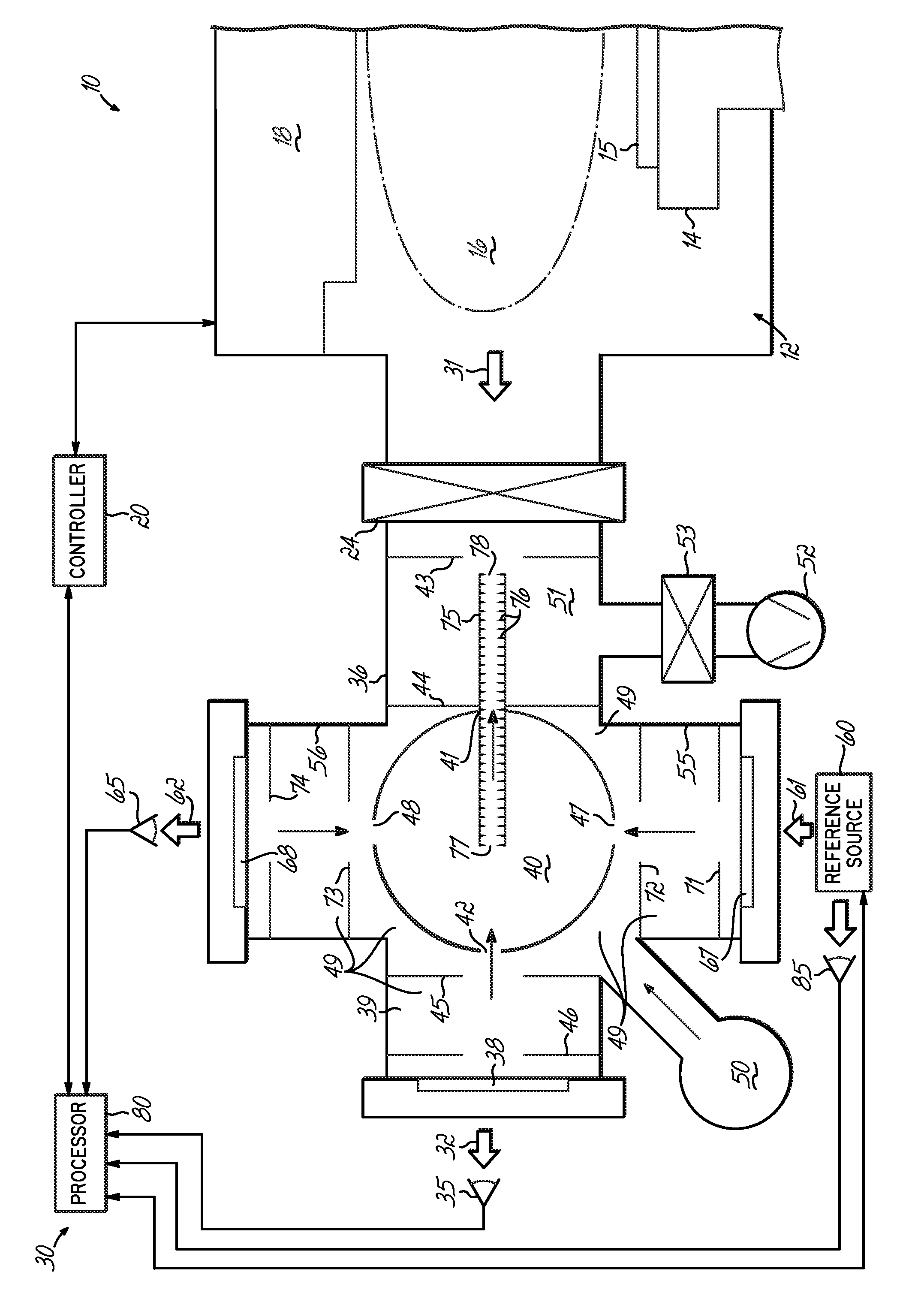 Self-Calibrating Optical Emission Spectroscopy for Plasma Monitoring