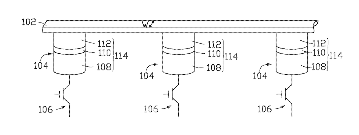 Bottom pinned sot-mram bit structure and method of fabrication