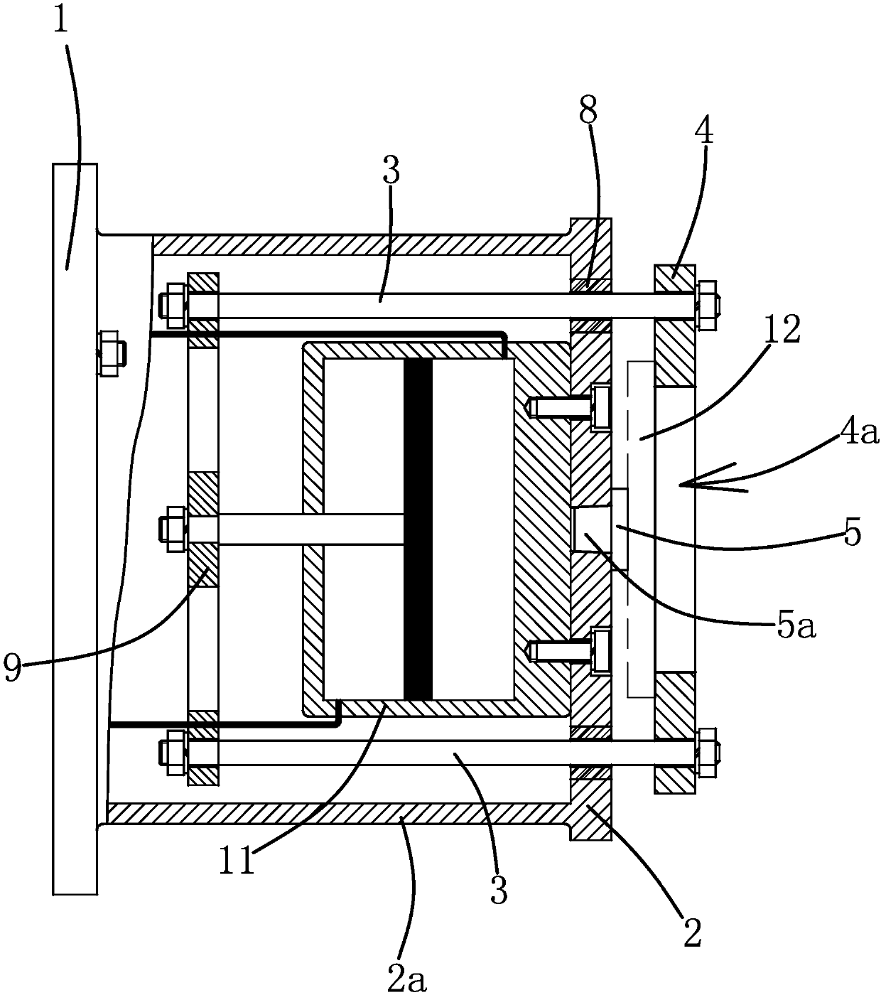 Pneumatic clamp