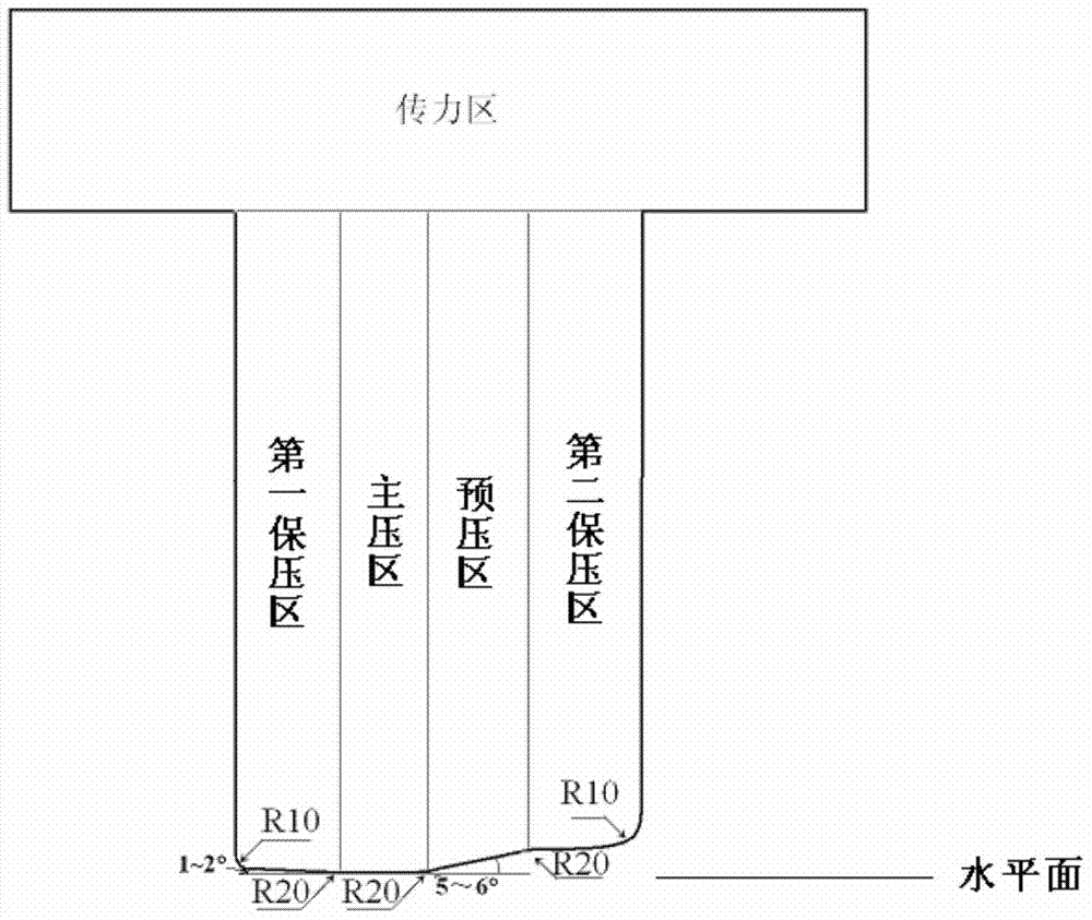 Pressing head and device for achieving densification of spray deposition porous panel and application thereof