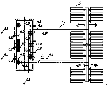 Temperature rise test and measurement system and method for split heat dissipation transformer