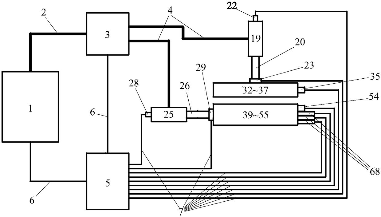 Large-size multifunctional interface dynamic shear tester and test method