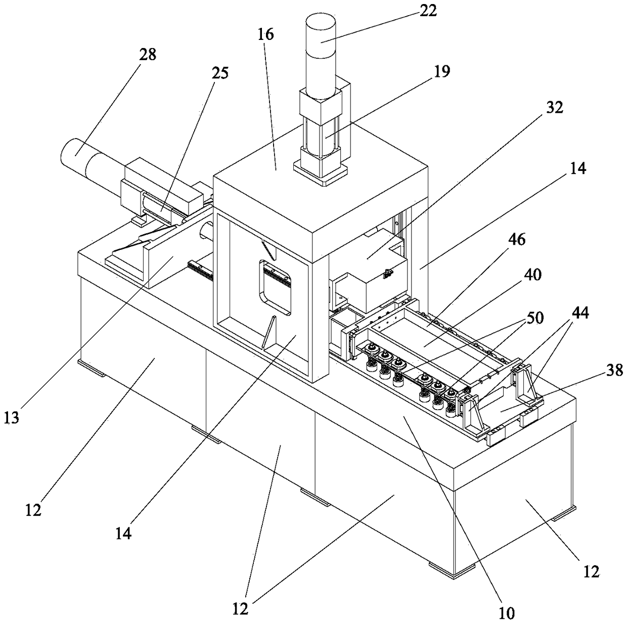 Large-size multifunctional interface dynamic shear tester and test method