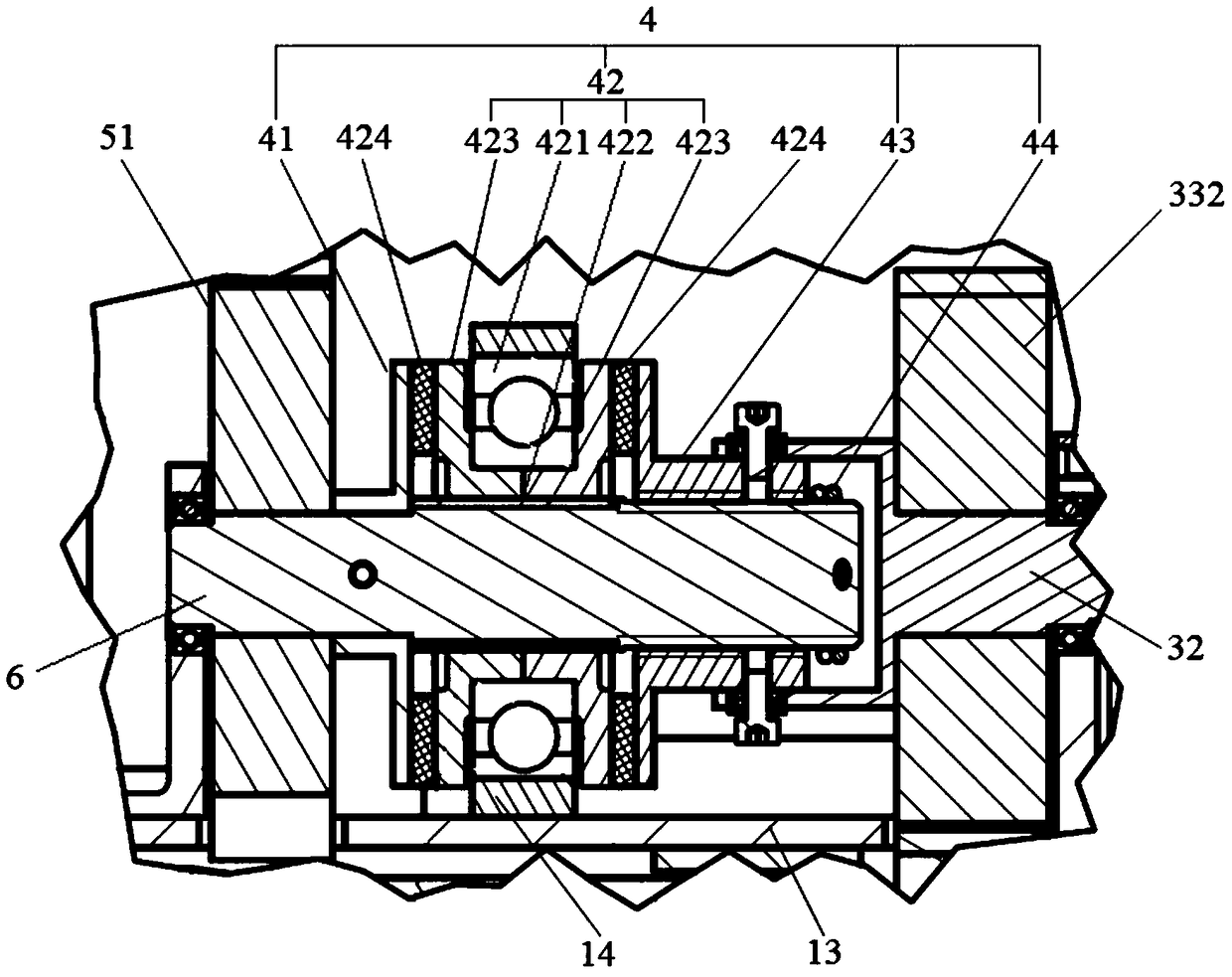 Winch for captive balloon cable take-up and paying-off